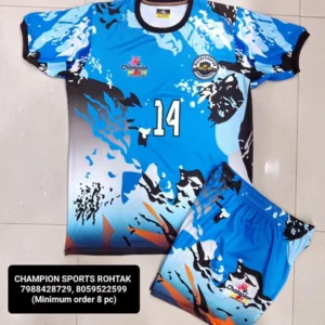 Champion Sky Blue Sports Jersey Kit